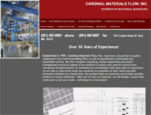 Tablet Screenshot of cardinalmaterials.com